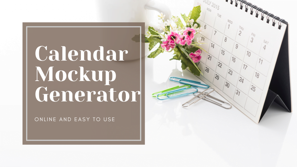 Calendar Mockup Generator