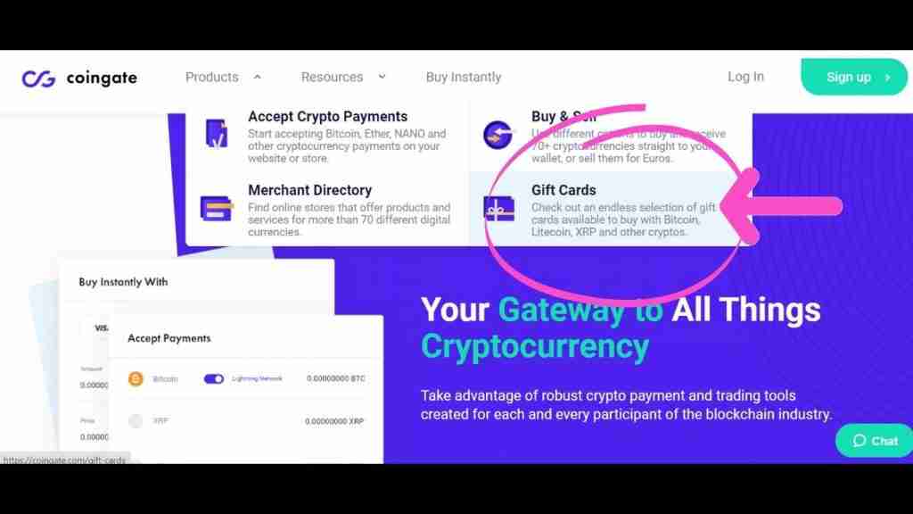 How to buy crypto gift cards with coingate - coingate review 1